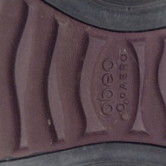 Abeo Cinda Gray Suede Leather Slip On Comfort Shoes Women's SIze 7 Medium NWOB - Picture 7 of 9